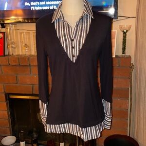 BX43 Style and Co built in shirt and sweater